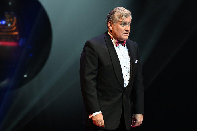 Miroslav Hanuš moderoval letošní předávání cen Thálie.