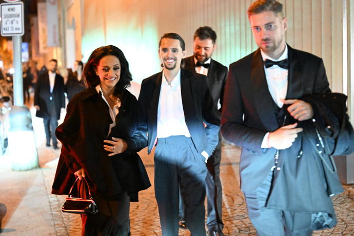 Lucie Bílá se synem. 