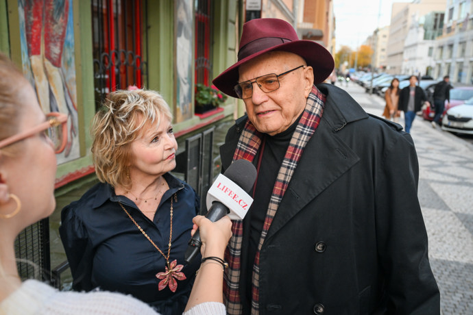 Manželé během rozhovoru pro Lifee. 