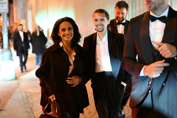 Lucie Bílá nechala partnera doma. 