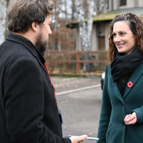 Pavla Štěchová během rozhovoru s redaktorem eXtra.cz.