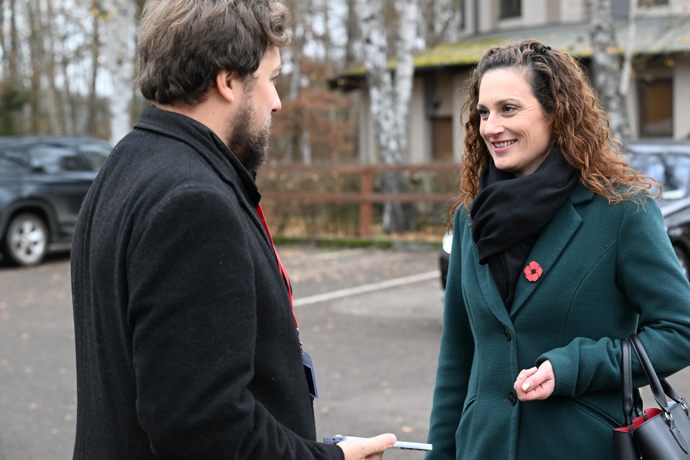 Pavla Štěchová během rozhovoru s redaktorem eXtra.cz.