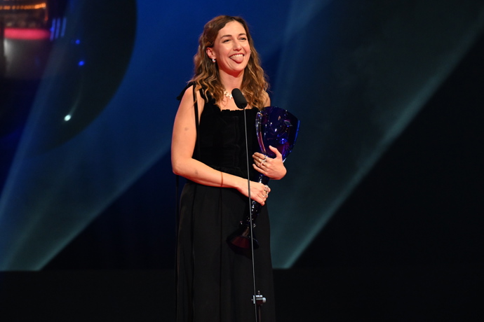 Tereza Dočkalová neskrývala radost.