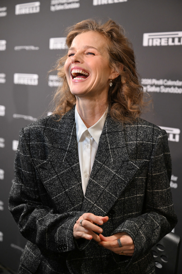 Eva Herzigová měla skvělou náladu.
