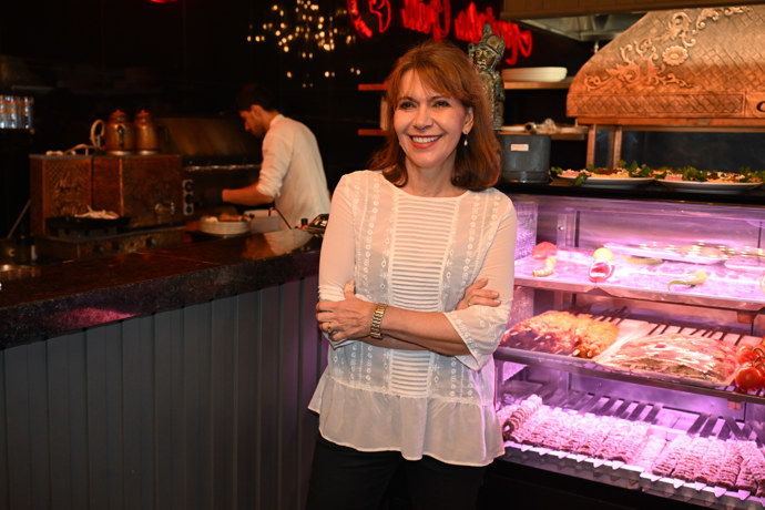 Michaela Dolinová na křtu nového klipu.