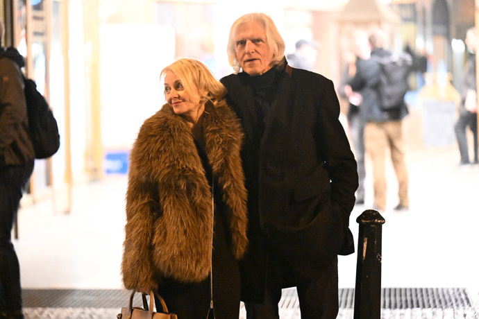 Veronika Žilková po boku Ivana Hubače jen kvete.