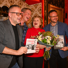 Libuše Švormová se dobře bavila.