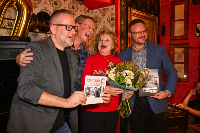 Libuše Švormová se dobře bavila.