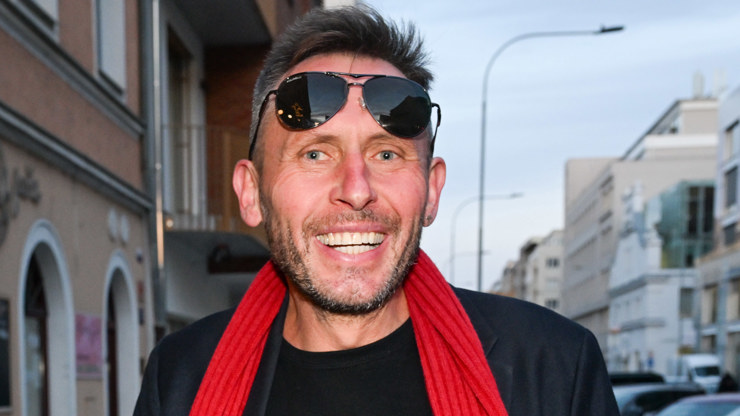 Jan Tuna dorazil na křest Cibulkova kalendáře.