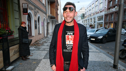 FOTO: Jan Tuna dorazil na křest Cibulkova kalendáře.