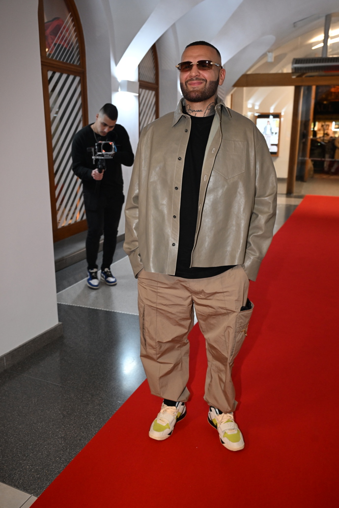 Rytmus na premiéře filmu Hříšník Řepka.