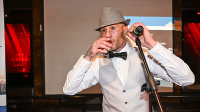 FOTO: Sámer Issa dodržel pitný režim.