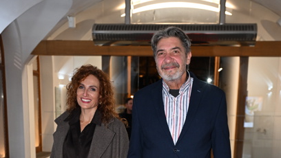 FOTO: Jiří Babica přišel se svou partnerkou.