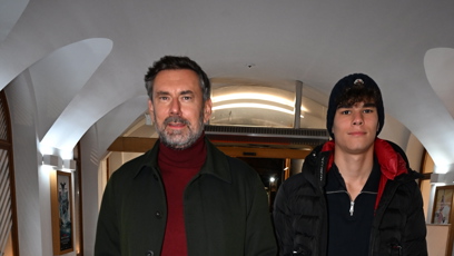 FOTO: Přišel i kuchař Emanuele Ridi.