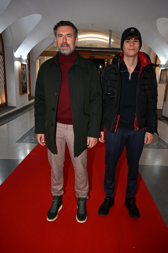 Přišel i kuchař Emanuele Ridi.