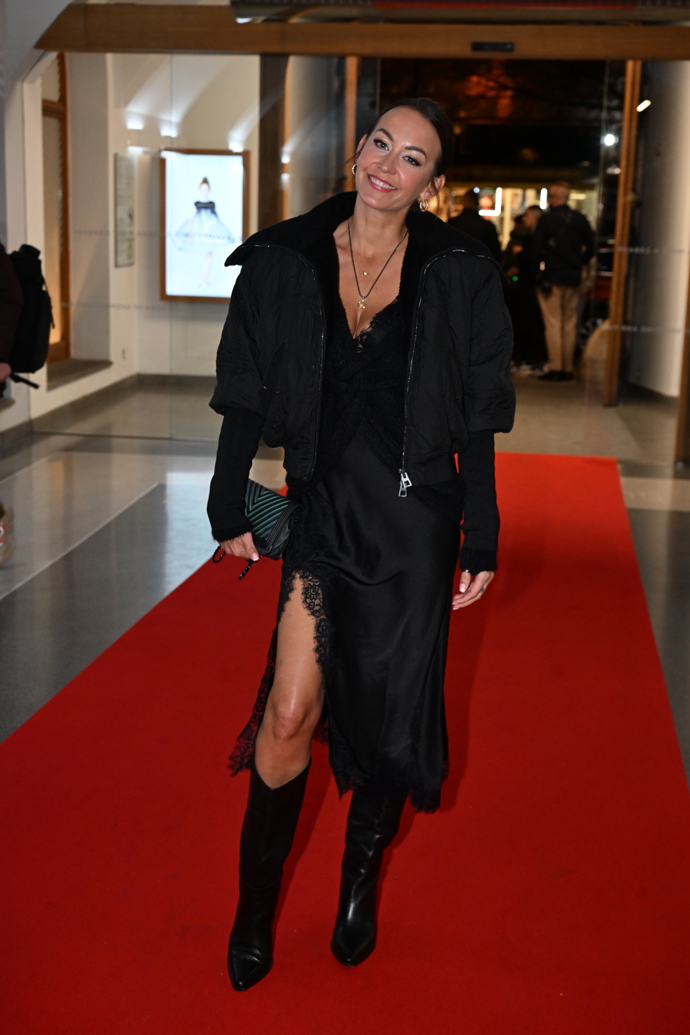 Agáta Hanychová vypadala dobře.