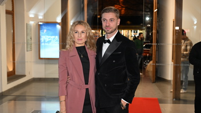 FOTO: Petr Větrovský s partnerkou.