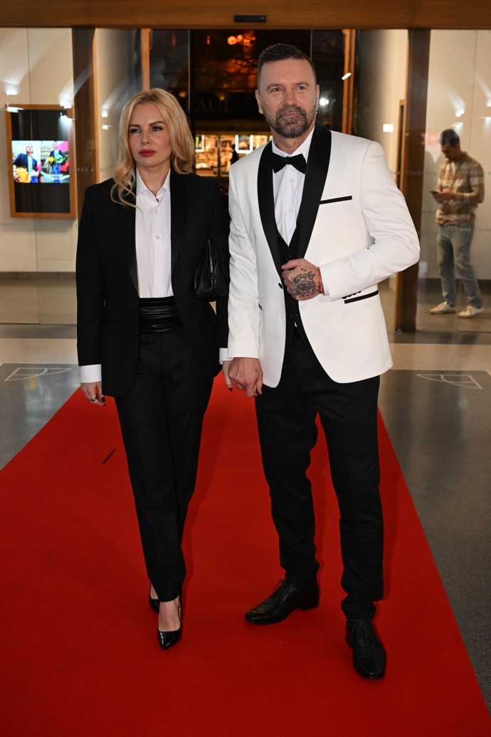 Tomáš Řepka s manželkou Kateřinou Kristelovou. 