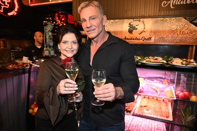 Martin Maxa a zpěvačka Mára.