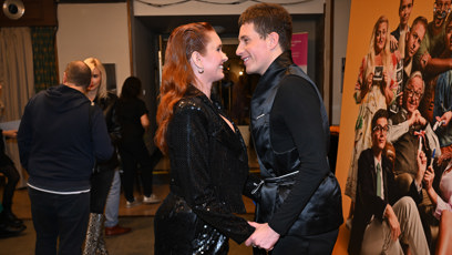 FOTO: Denisa Nesvačilová se pozdravila s Danielem Krejčíkem.