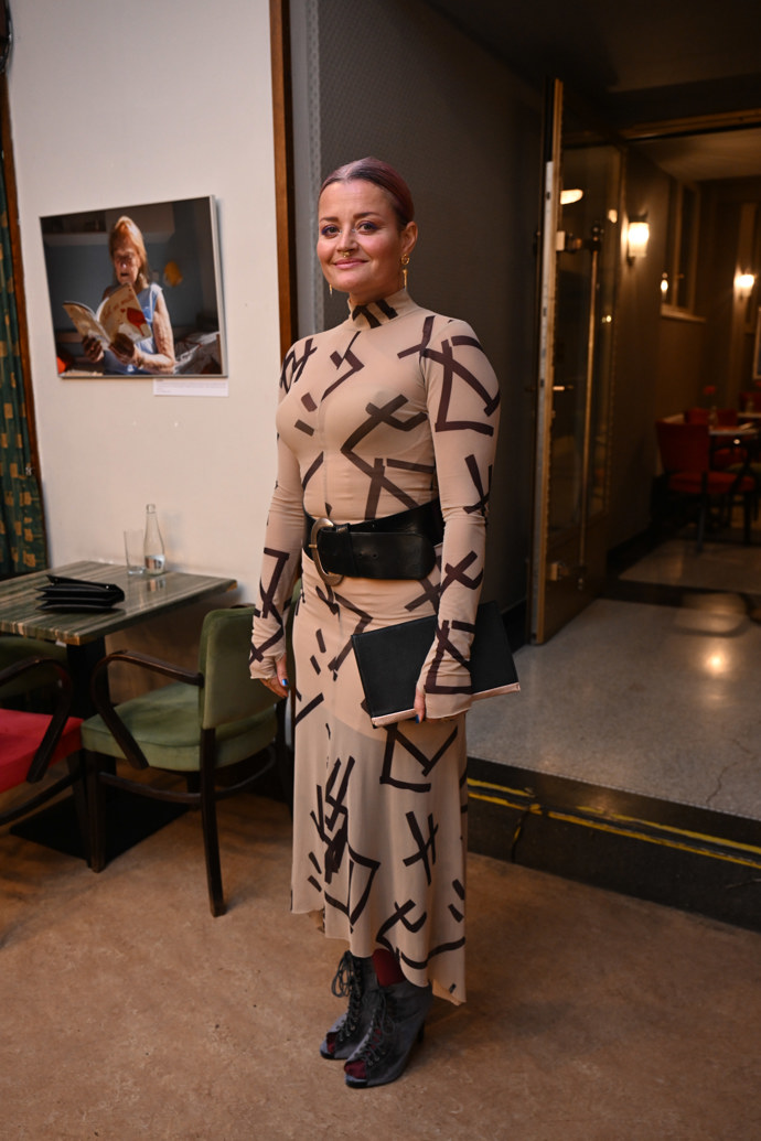 Erika Stárková na premiéře filmu Milion.