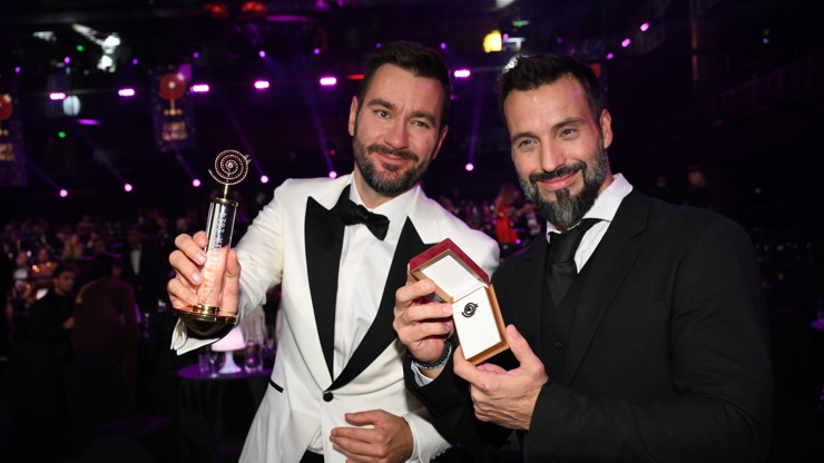 Marek Ztracený a Václav Noid Bárta si oba odnesli svého Slavíka.