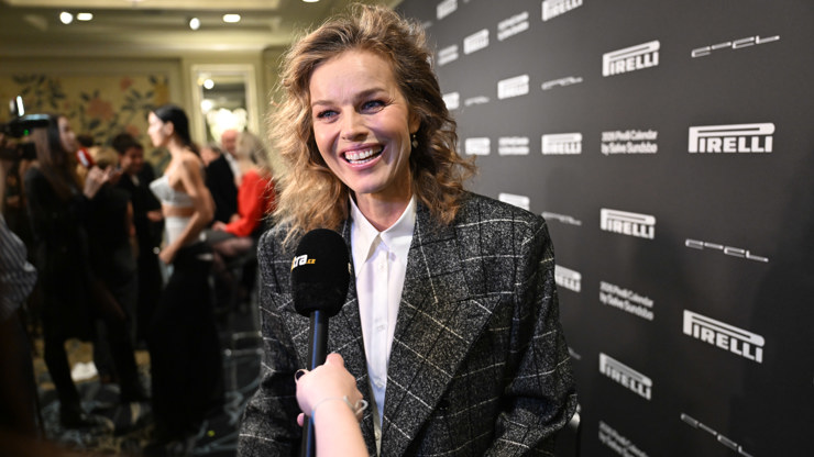 Krásná Eva Herzigová během rozhovoru pro eXtra.cz.