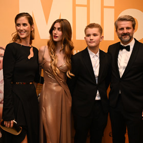 Rozvedení manželé Bernášková a Merkner dorazili na premiéru spolu.