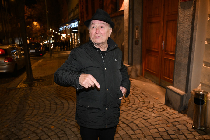 Petr Janda pózoval fotografům.