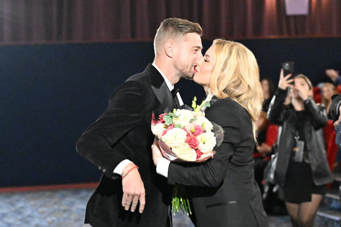 Kateřina Kristelová byla vděčná režisérovi za povedený snímek.