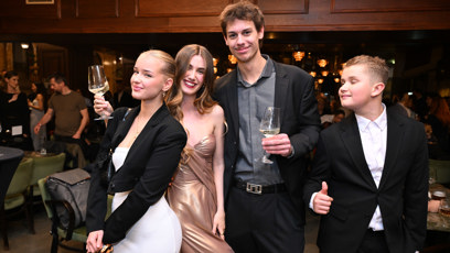 FOTO: Herečka Justýna Drábková po premiéře filmu Milion.