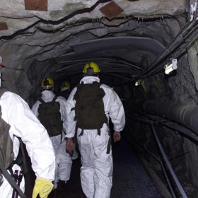 Místo tragického požáru v Kaprunu.