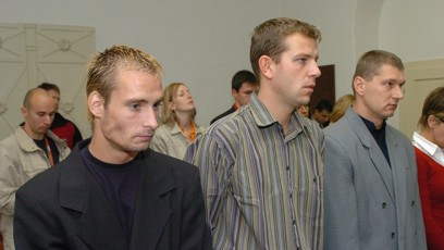 FOTO: Lukáš Kohout před soudem.