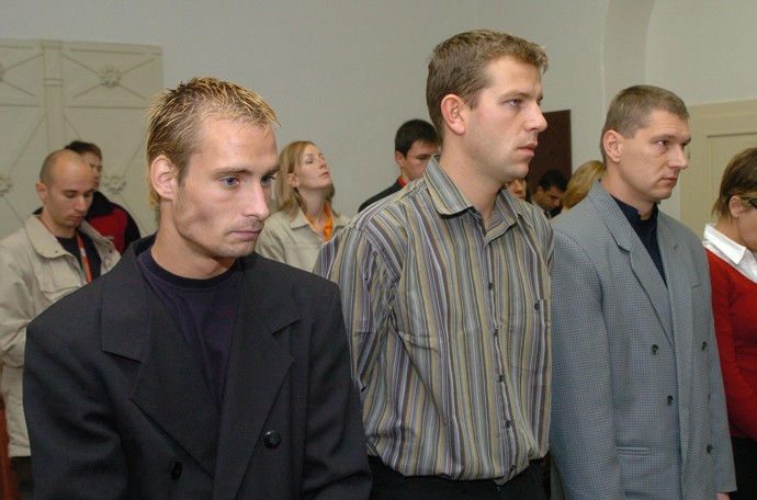 Lukáš Kohout před soudem. 