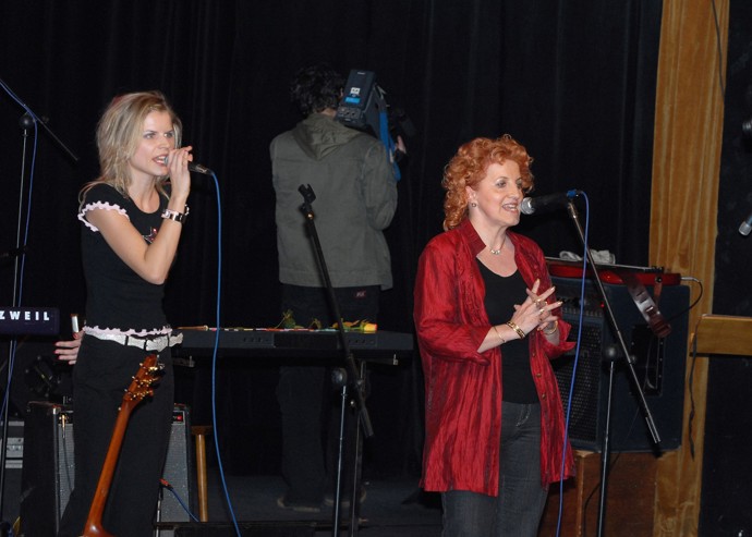 Vlasta Parkanová se dříve věnovala také zpěvu. 