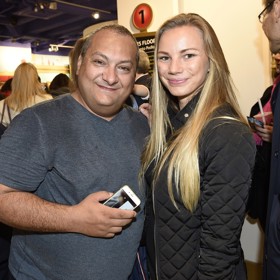 Patrik Hezucký s manželkou Nikolou.