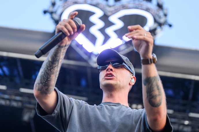 Rapper Viktor Sheen.