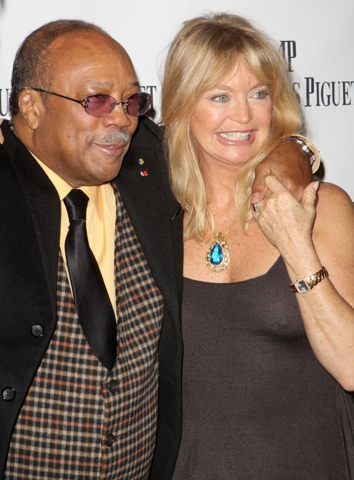 Goldie a její neposlušná bradavka na předávání cen Q Prize v roce 2008. 