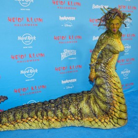 Heidi Klum jako Medúza.
