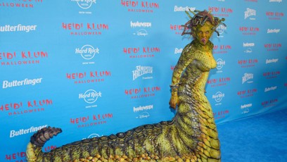 FOTO: Heidi Klum jako Medúza.