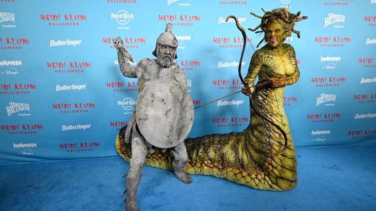 Heidi Klum se svým partnerem Tomem.