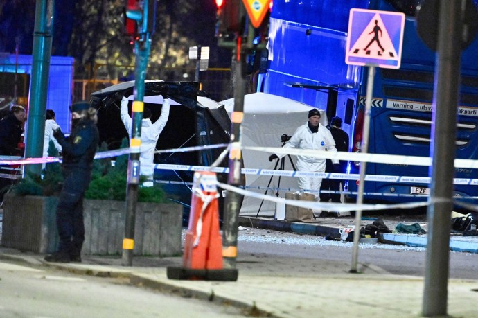 Nehoda ve Stockholmu.