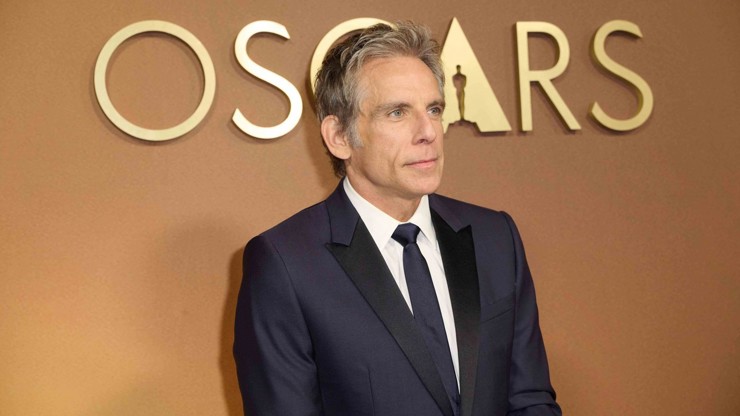 Ben Stiller na červeném koberci. 