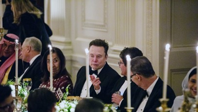 FOTO: Donald Trump a Melanie Trumpová uspořádali v Bílém domě slavnostní recepci.