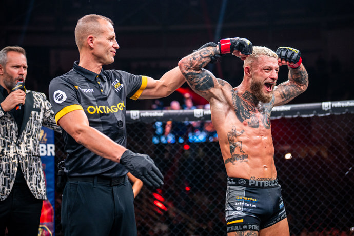 Radek Roušal zápas vyhrál. 