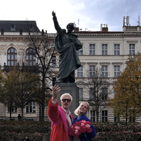 Terezie Kovalová měla netradiční svatbu. 