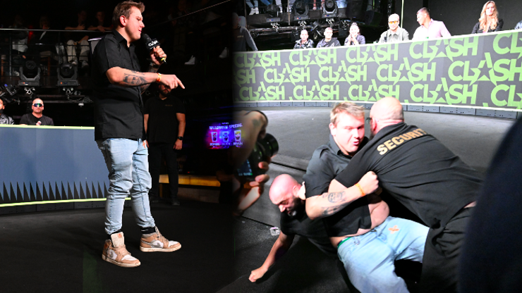 Na tiskovce Clashe se to zase semlelo. Tadeáš Veselý vystartoval na Samira, místo tvrdé bitky přišla ostuda