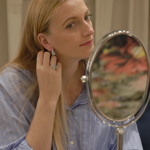 V klenotnictví si Petra Kvitová vyzkoušela novou kolekci šperků.