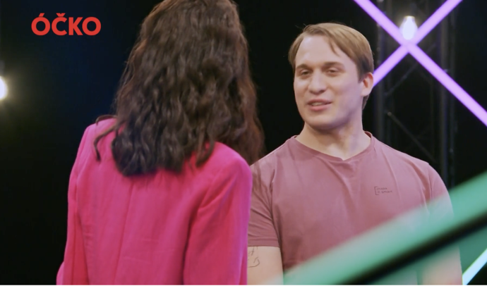 Matěj z Opavy v pořadu Naked Attraction. 