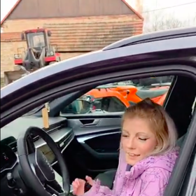 Jedná se o luxusní Audi A6.